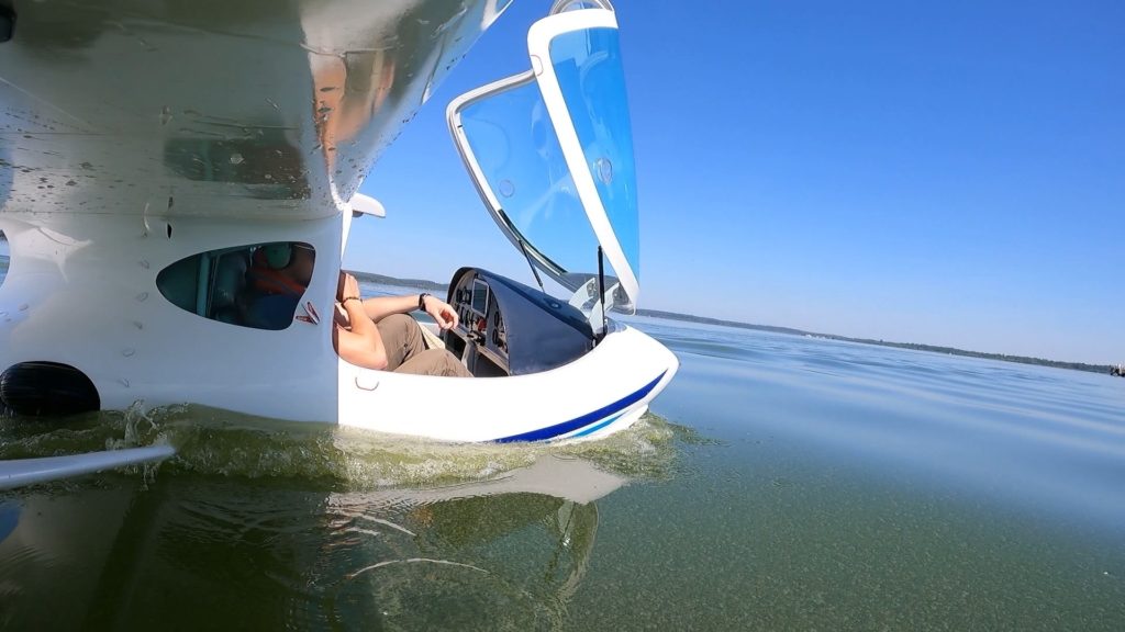formation pilotage hudravion FRED ULM à Biscarrosse